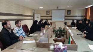 تودیع و معارفه فرمانده پایگاه بسیج دانشجویی آموزشکده فنی و حرفه ای دختران خوی 4