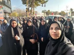 حضور گسترده دانشگاهیان آموزشکده فنی و حرفه ای دختران خوی در راهپیمایی ١٣ آبان 7