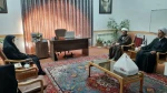 دیدار با رؤسای حوزه های علمیه نمازی و امام خمینی(ره) شهرستان خوی 4